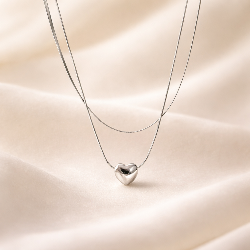Origin Heart Silver• Necklace