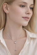 Origin Point Silver · Necklace & Earrings Set