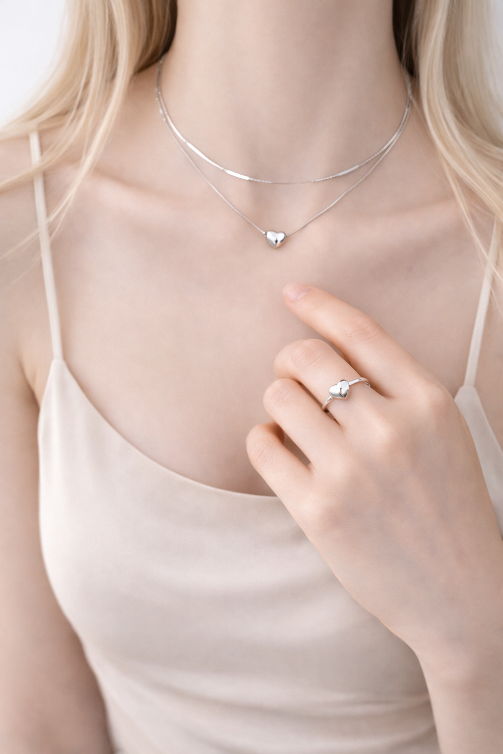Origin Heart Silver• Ring