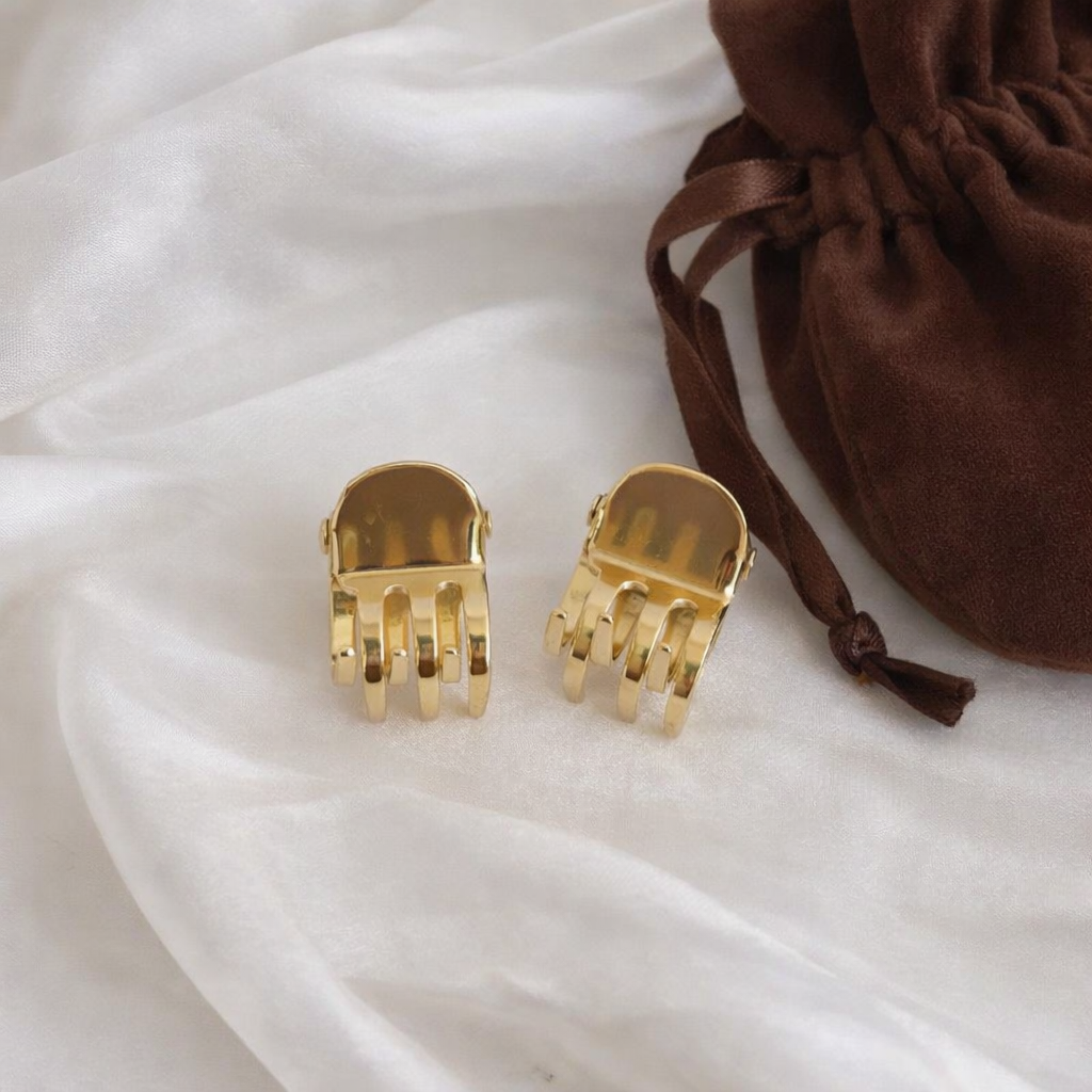 Maison Gold Hair Claw 2 cm