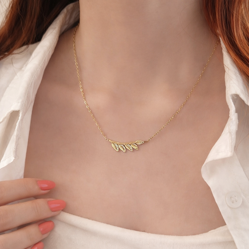 Origin Laurel · Necklace, earrings & ring Set