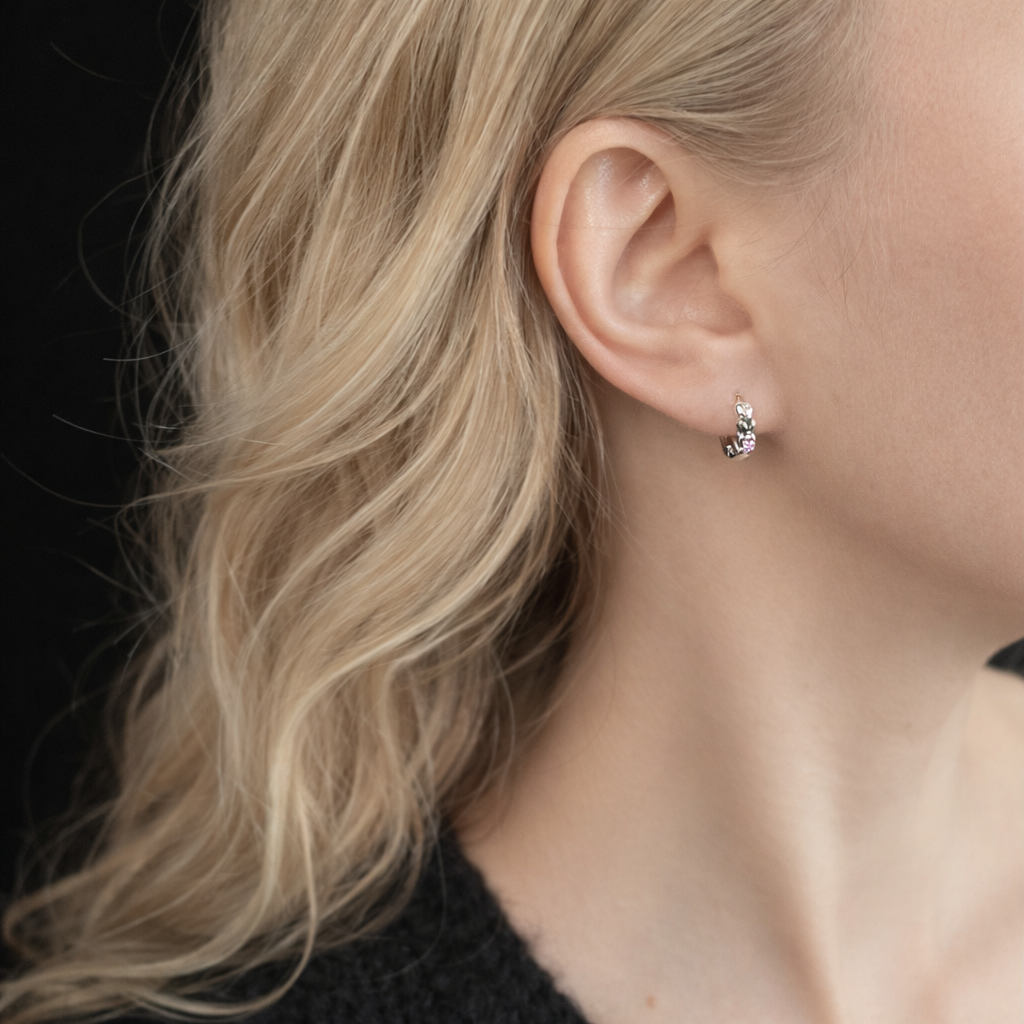 Origin Heart Silver• Earrings