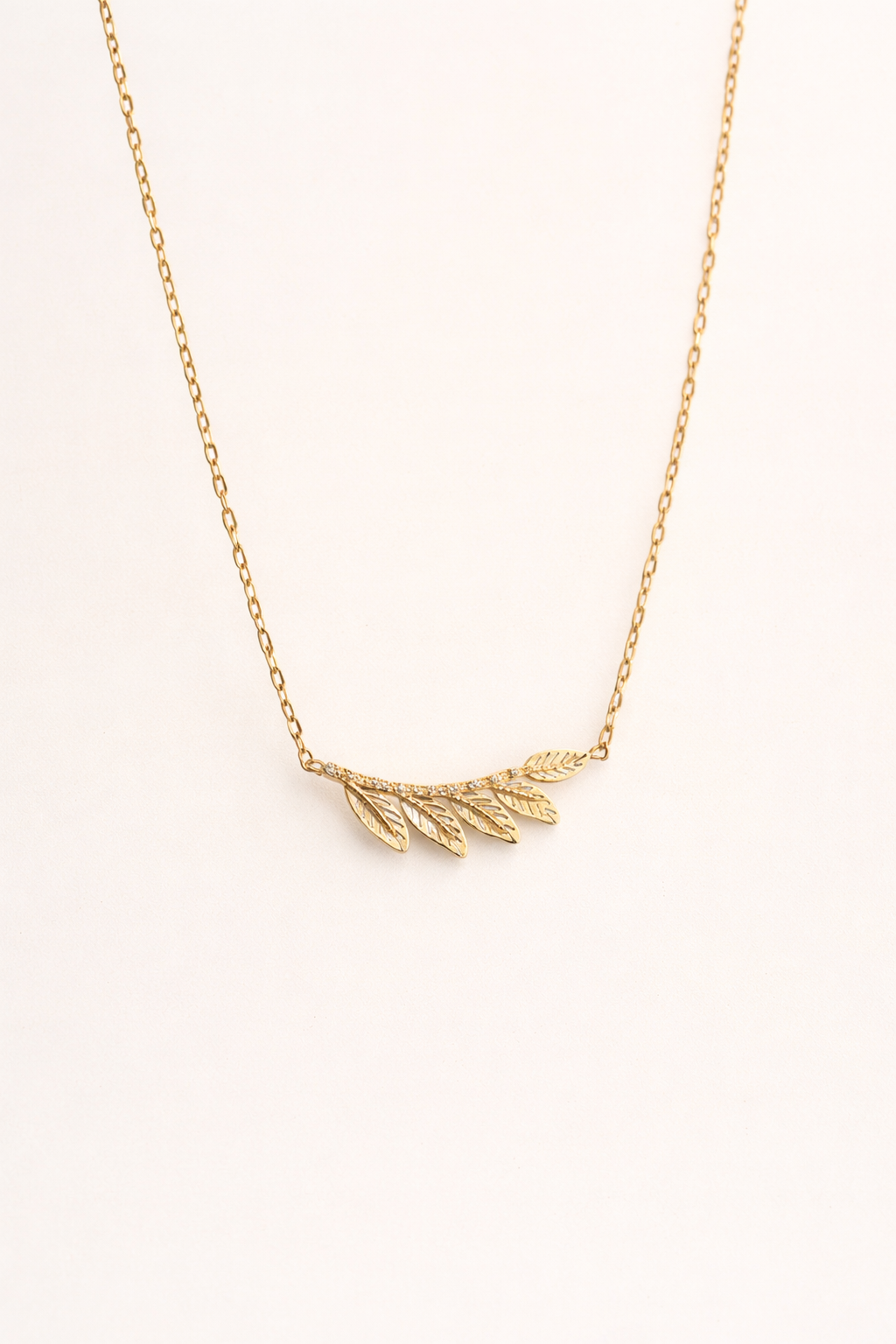 Origin Laurel · Necklace, earrings & ring Set