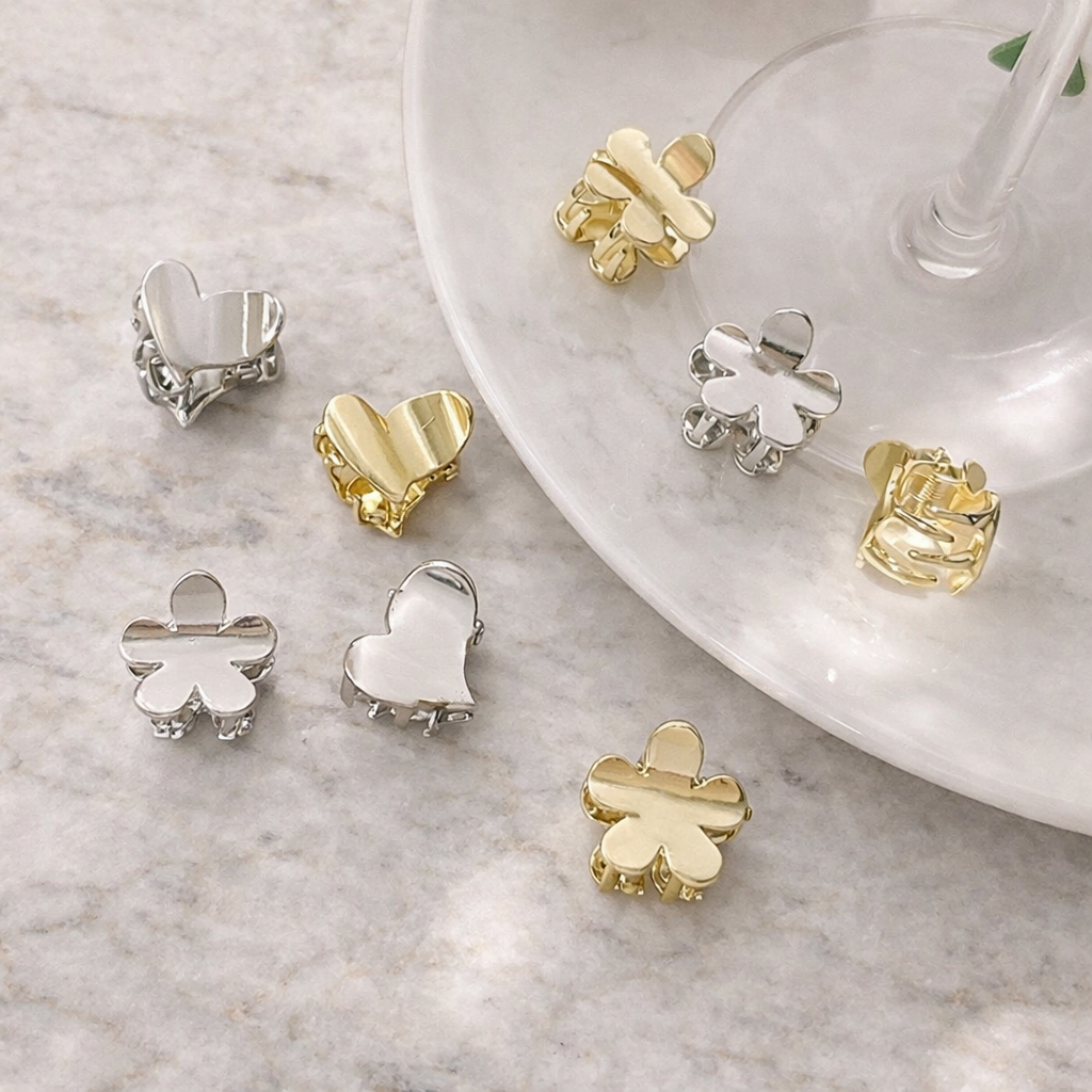 Maison Gold Hair Claw 2 cm